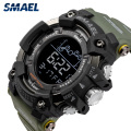 SMAEL 1802 Sport style men digital wrist watches led multi-functional silicone strap nice digital watches